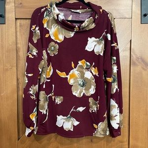 Light cowl neck sweater